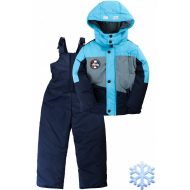 20-00401 Комплект зимний для мальчика, 5-8 лет, бирюза 20-00401 Комплект зимний для мальчика, 5-8 лет, бирюза